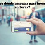 persona invirtiendo en corretoras forex
